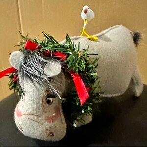 2010 Annalee 75th anniversary Christmas hippo